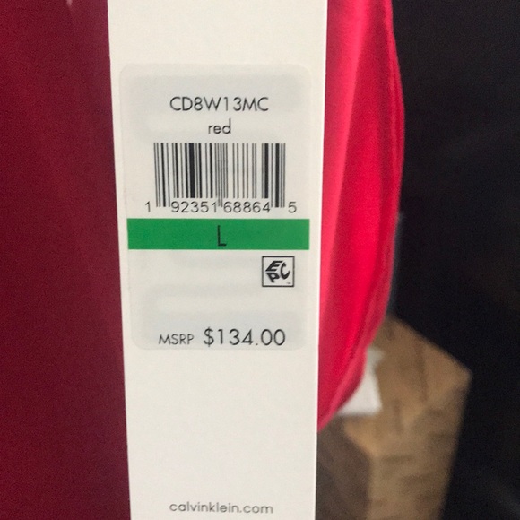 Red Midi Dress - Picture 3 of 3